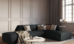 Hoekbank Sao Lounge ribstof rechts