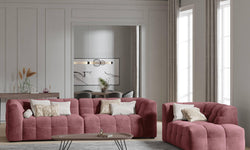 4-zitsbank Vesta velvet