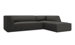 Hoekbank Sao ribstof rechts