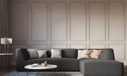 Hoekbank Sao ribstof rechts