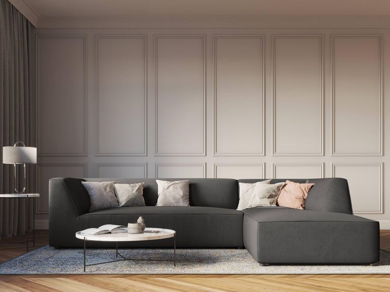 Hoekbank Sao ribstof rechts