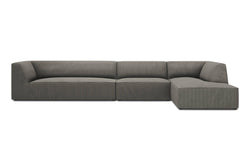 Hoekbank Sao ribstof rechts