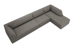 Hoekbank Sao ribstof rechts