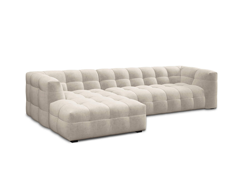 5-zitshoekbank Vesta links velvet
