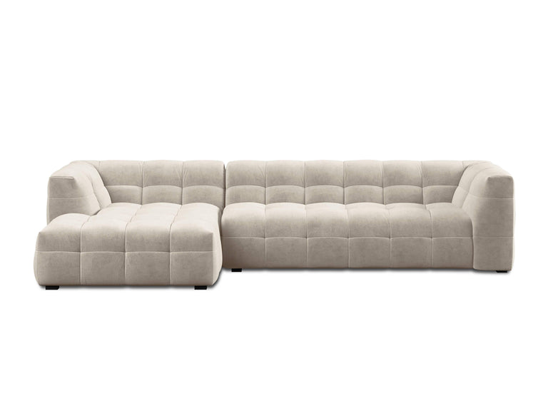 5-zitshoekbank Vesta links velvet
