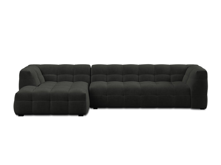 5-zitshoekbank Vesta links velvet