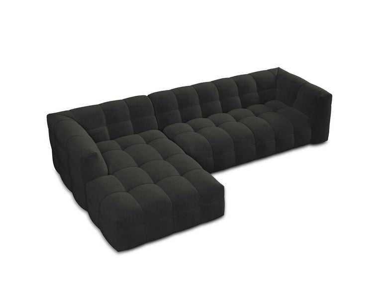 5-zitshoekbank Vesta links velvet