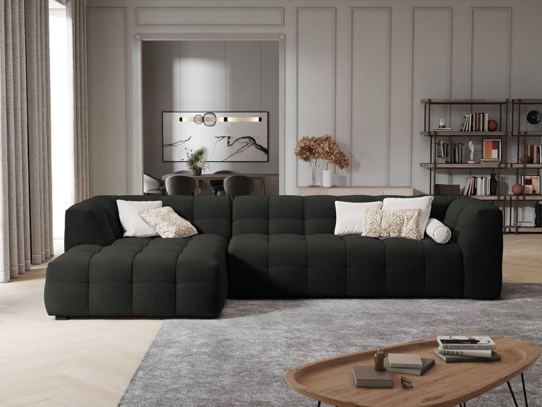 5-zitshoekbank Vesta links velvet