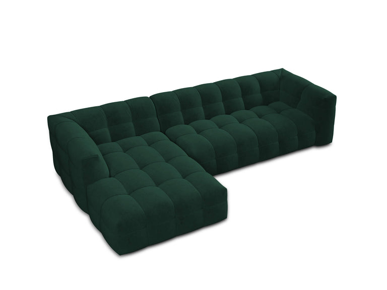 5-zitshoekbank Vesta links velvet