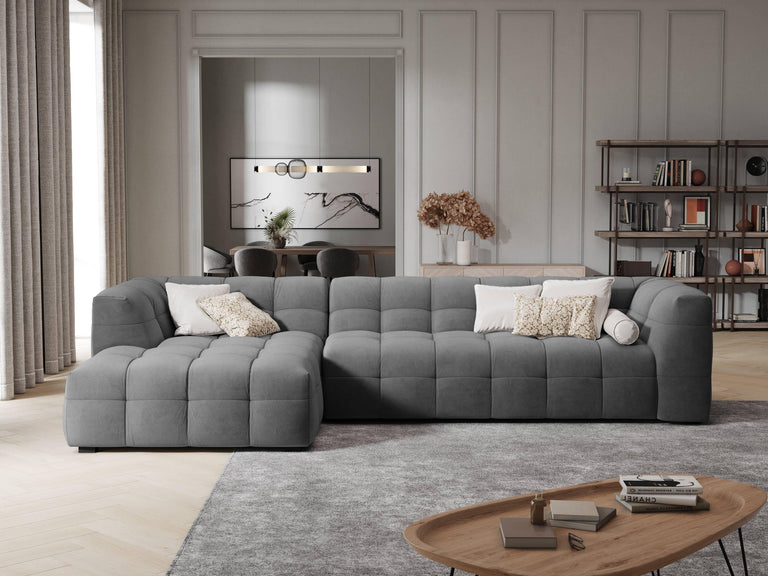 5-zitshoekbank Vesta links velvet