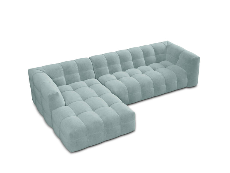 5-zitshoekbank Vesta links velvet