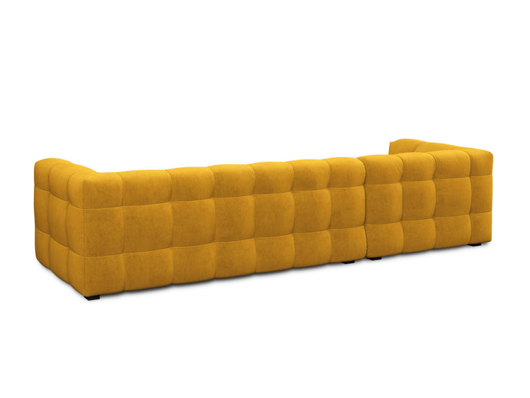 5-zitshoekbank Vesta links velvet