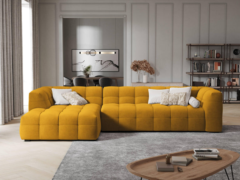 5-zitshoekbank Vesta links velvet