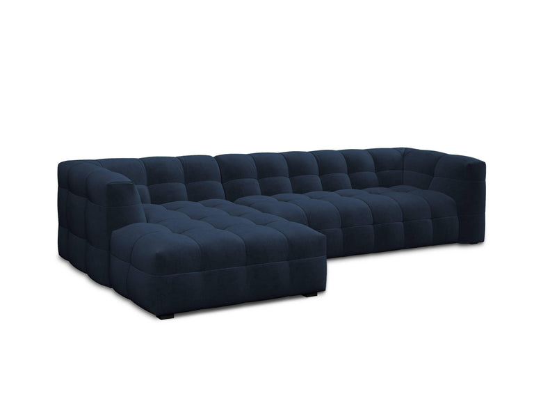 5-zitshoekbank Vesta links velvet