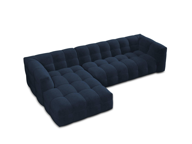 5-zitshoekbank Vesta links velvet