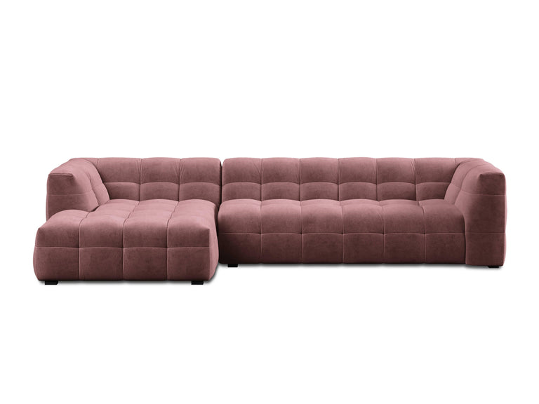 5-zitshoekbank Vesta links velvet
