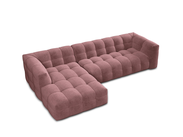 5-zitshoekbank Vesta links velvet