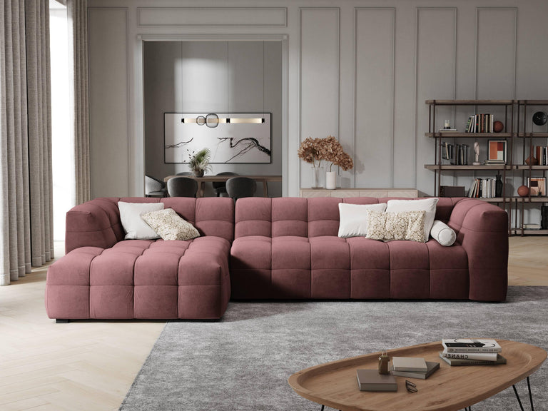 5-zitshoekbank Vesta links velvet