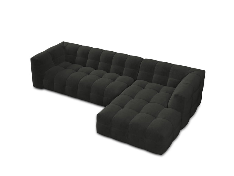 5-zitshoekbank Vesta rechts velvet