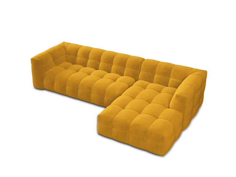 5-zitshoekbank Vesta rechts velvet