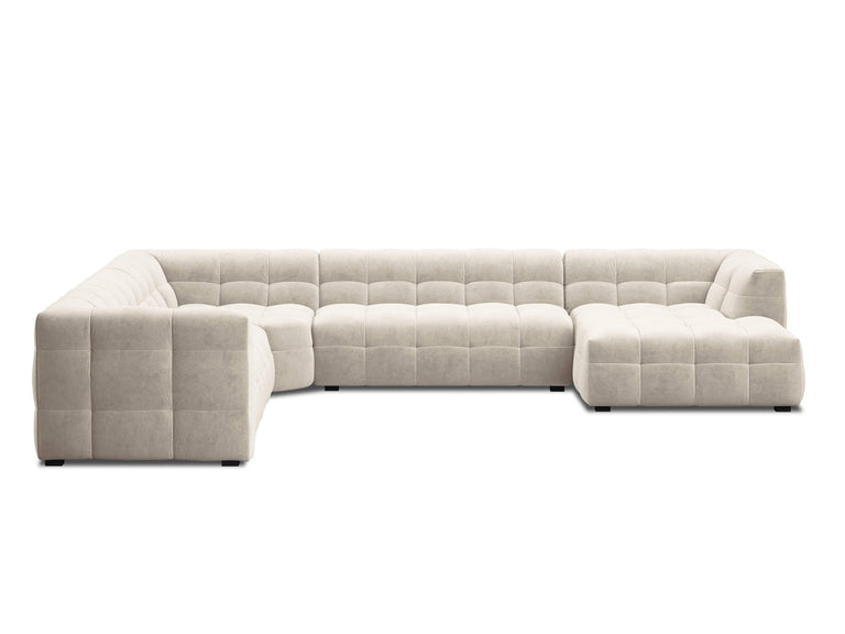 8-zitshoekbank Vesta links velvet
