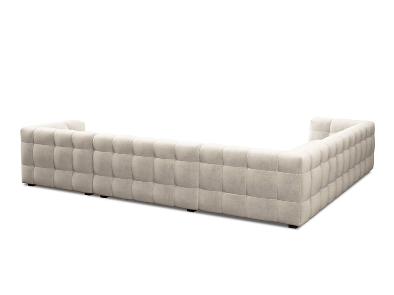 8-zitshoekbank Vesta links velvet