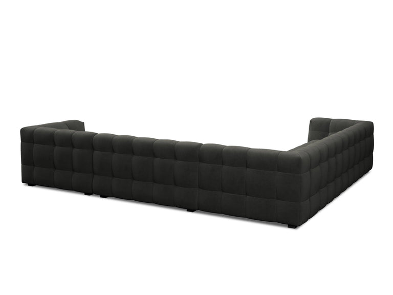 8-zitshoekbank Vesta links velvet