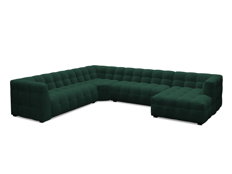 8-zitshoekbank Vesta links velvet