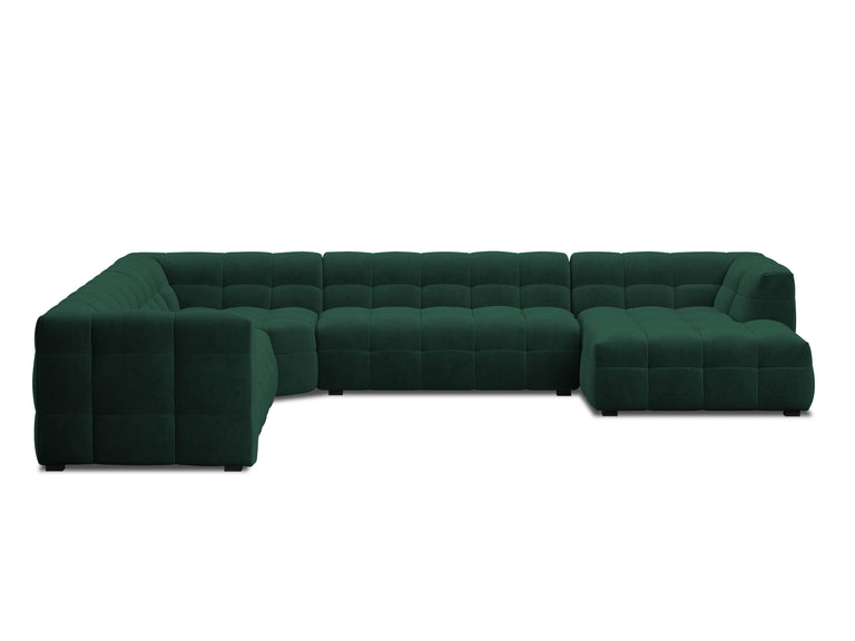 8-zitshoekbank Vesta links velvet