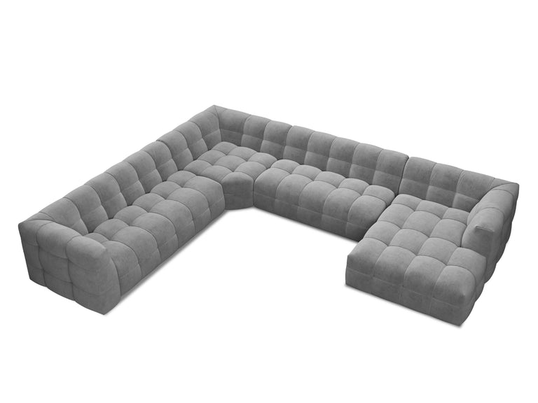 8-zitshoekbank Vesta links velvet