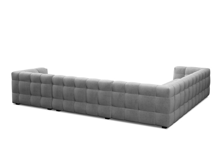 8-zitshoekbank Vesta links velvet