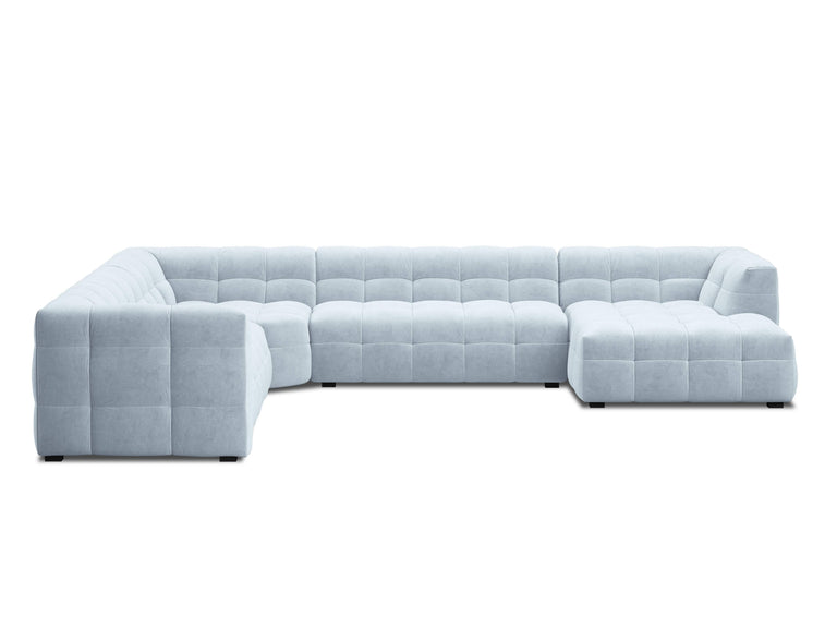 8-zitshoekbank Vesta links velvet