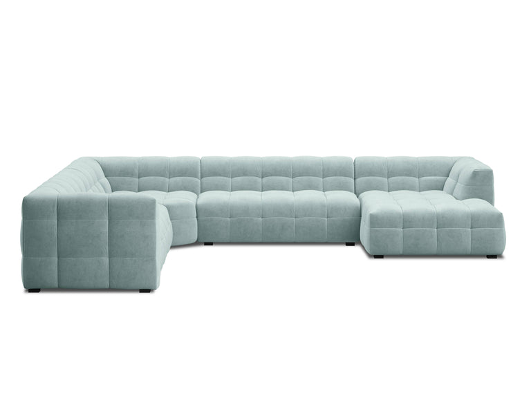 8-zitshoekbank Vesta links velvet