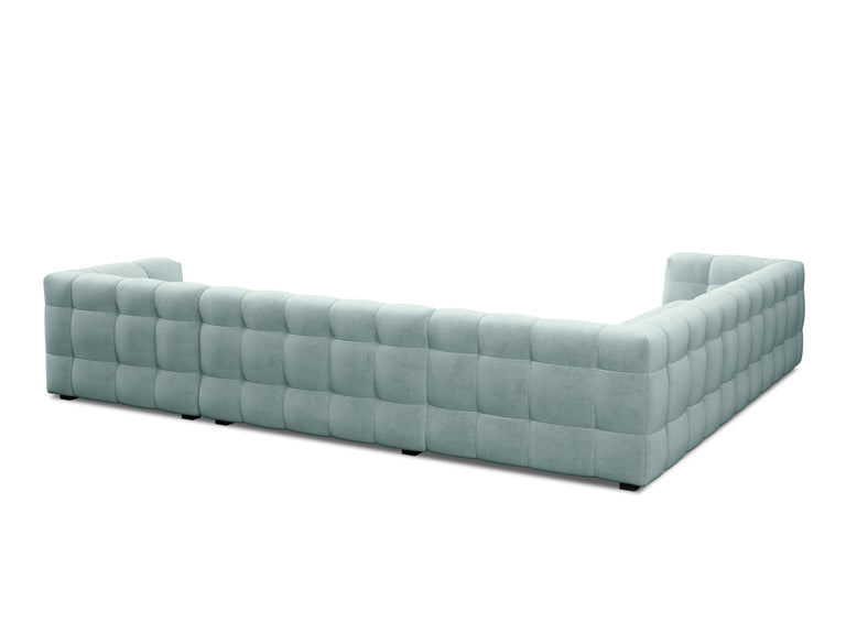 8-zitshoekbank Vesta links velvet