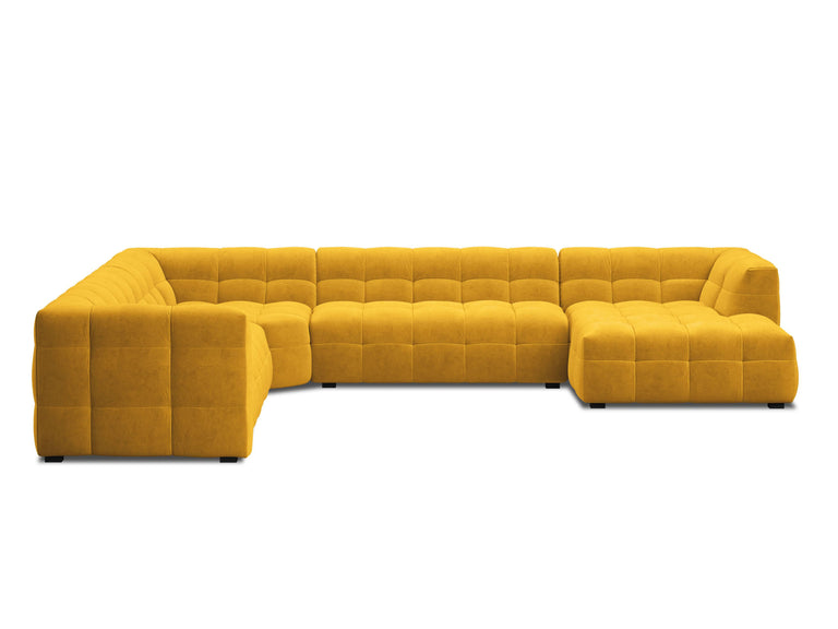 8-zitshoekbank Vesta links velvet