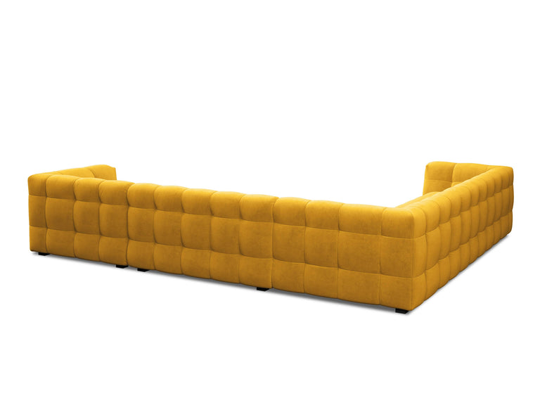 8-zitshoekbank Vesta links velvet