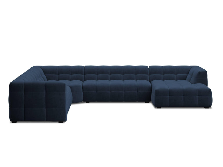8-zitshoekbank Vesta links velvet