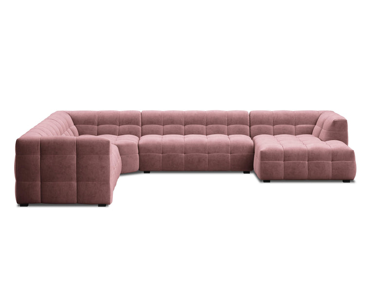 8-zitshoekbank Vesta links velvet