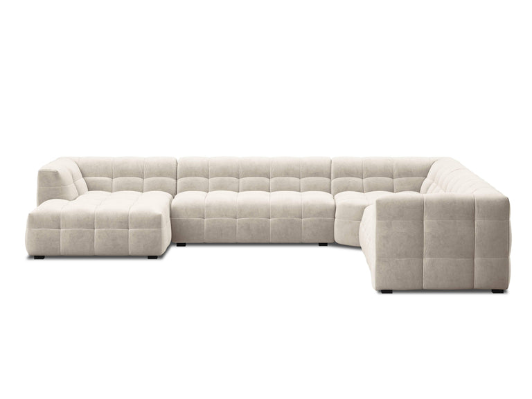 8-zitshoekbank Vesta rechts velvet