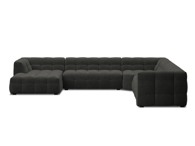 8-zitshoekbank Vesta rechts velvet
