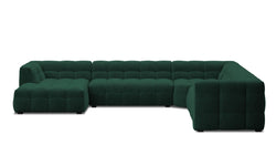 8-zitshoekbank Vesta rechts velvet