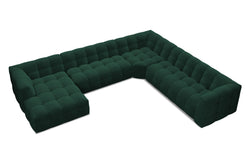 8-zitshoekbank Vesta rechts velvet