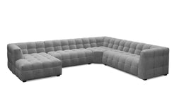 8-zitshoekbank Vesta rechts velvet