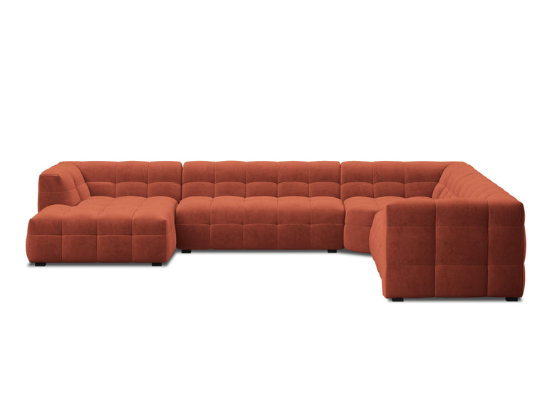 8-zitshoekbank Vesta rechts velvet