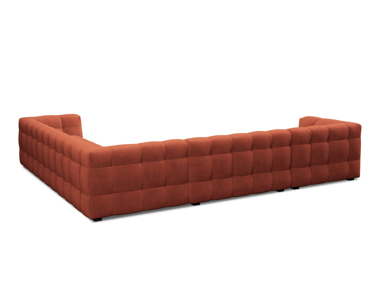8-zitshoekbank Vesta rechts velvet