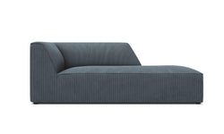Chaise longue rechts Sao ribstof
