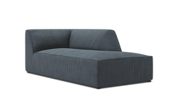 Chaise longue rechts Sao ribstof