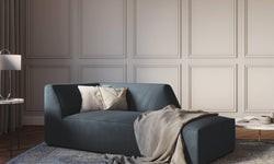 Chaise longue rechts Sao ribstof