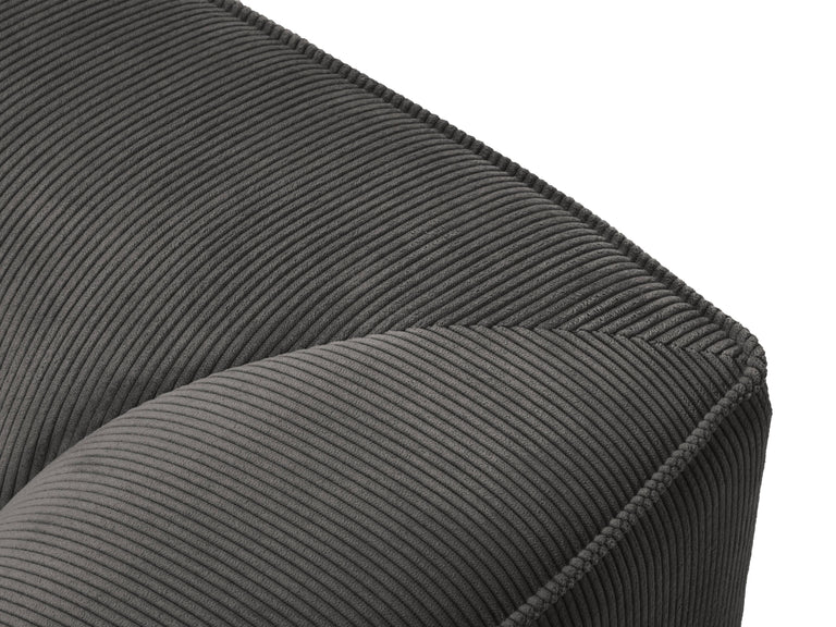 Chaise longue rechts Sao ribstof