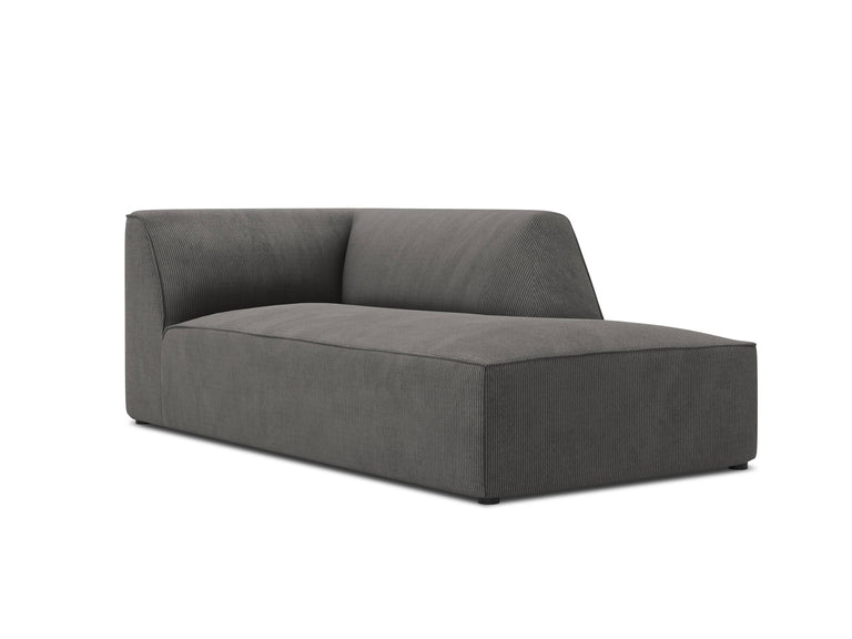 Chaise longue rechts Sao ribstof